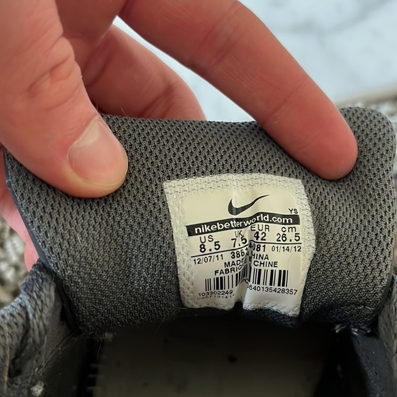 Nike Air Prestige III Grey and Orange - Picture 7 of 7